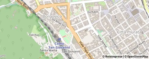 Mappa Como