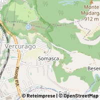 Mapa Vercurago
