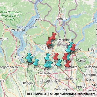 Mappa Multi Medica, 21100 Varese VA, Italia (13.589)