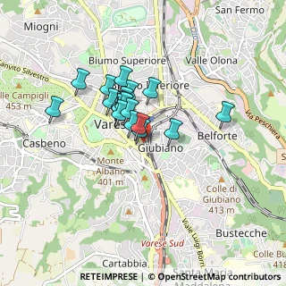 Mappa Multi Medica, 21100 Varese VA, Italia (0.6015)