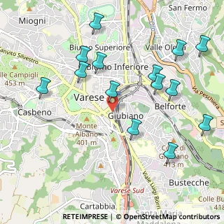 Mappa Multi Medica, 21100 Varese VA, Italia (1.13929)
