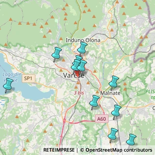 Mappa Via Piave, 21100 Varese VA, Italia (4.25818)