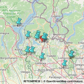 Mappa Piazzale Antonio Meucci, 21100 Varese VA, Italia (14.58583)