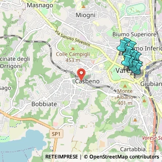 Mappa Piazzale Antonio Meucci, 21100 Varese VA, Italia (1.30917)