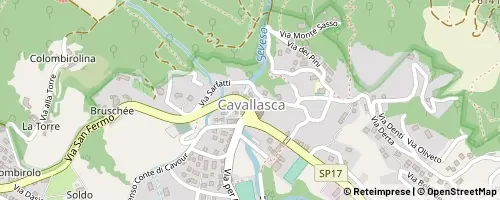Mappa San Fermo della Battaglia