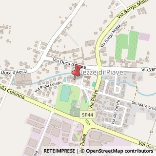 Mappa Piazza dei Tigli, 7, 31020 Vazzola, Treviso (Veneto)
