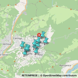 Mappa Via Alessandro Volta, 24024 Gandino BG, Italia (1.50333)
