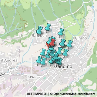 Mappa Via Alessandro Volta, 24024 Gandino BG, Italia (0.28741)