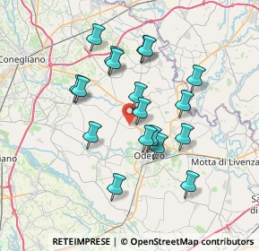 Mappa Via Bornia, 31043 Fontanelle TV, Italia (6.32111)