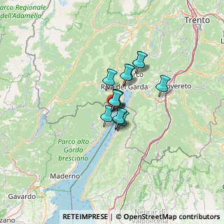 Mappa Via Mons. D. Comboni, 25010 Limone Sul Garda BS, Italia (6.93462)