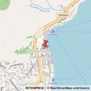 Mappa Via Monsignor Daniele Comboni, 44, 25010 Limone sul Garda, Brescia (Lombardia)