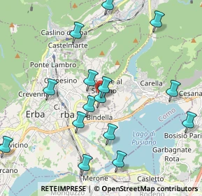 Mappa Via Fontanella, 22030 Longone Al Segrino CO, Italia (2.34)
