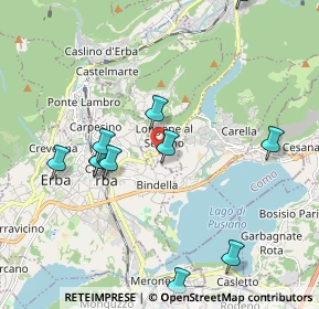 Mappa Via Fontanella, 22030 Longone Al Segrino CO, Italia (2.11727)