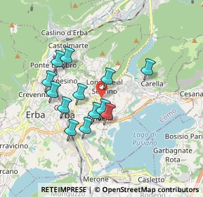 Mappa Via Fontanella, 22030 Longone Al Segrino CO, Italia (1.50462)