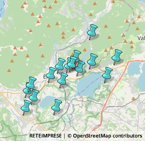 Mappa Via Fontanella, 22030 Longone Al Segrino CO, Italia (3.24375)