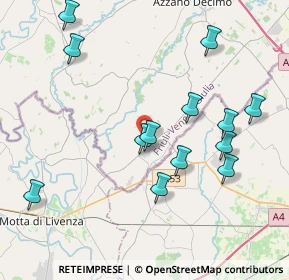 Mappa Piazzale Ragazzi del, 33076 Pravisdomini PN, Italia (4.18615)