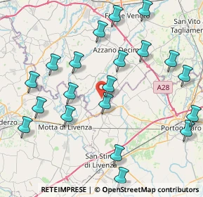 Mappa Piazzale Ragazzi del, 33076 Pravisdomini PN, Italia (9.2775)