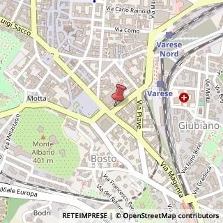 Mappa Via delle Medaglie D'Oro, 3, 21100 Varese, Varese (Lombardia)