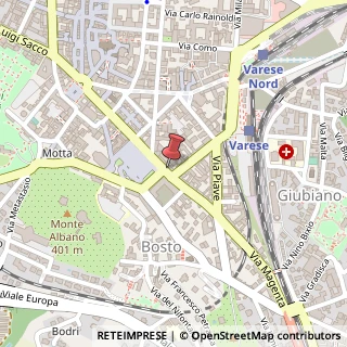 Mappa Piazza della Repubblica, 10, 21100 Varese, Varese (Lombardia)