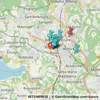 Mappa Via degli Alpini, 21100 Varese VA, Italia (0.78545)