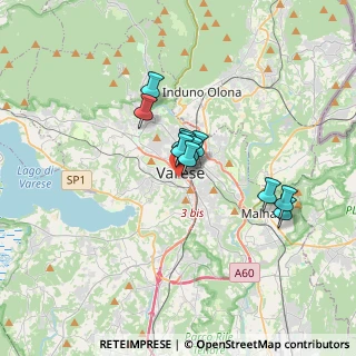 Mappa Via degli Alpini, 21100 Varese VA, Italia (2.26727)