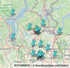 Mappa Via degli Alpini, 21100 Varese VA, Italia (15.30263)