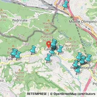 Mappa Via S. Fermo, 22041 San Fermo della Battaglia CO, Italia (1.115)