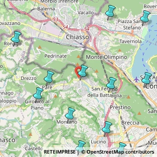 Mappa Cavallasca, 22020 Cavallasca CO, Italia (3.08083)