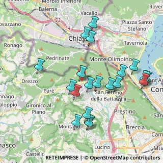 Mappa Via S. Fermo, 22041 San Fermo della Battaglia CO, Italia (2.0075)