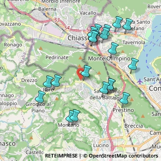 Mappa Via S. Fermo, 22041 San Fermo della Battaglia CO, Italia (2.124)