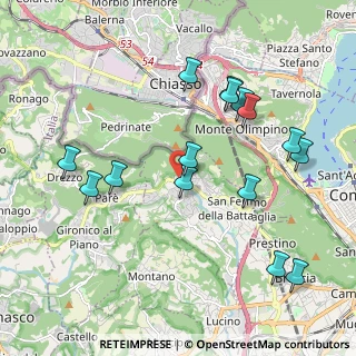 Mappa Via S. Fermo, 22041 San Fermo della Battaglia CO, Italia (2.11133)