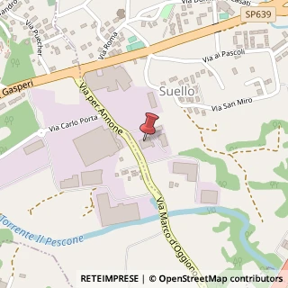 Mappa Via Annone, 21, 23867 Suello, Lecco (Lombardia)