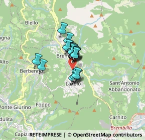 Mappa Via Campasso, 24012 Val Brembilla BG, Italia (0.831)