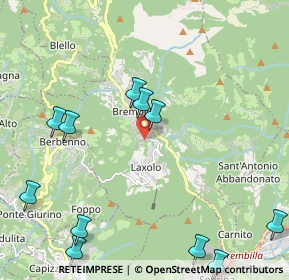 Mappa Via Campasso, 24012 Val Brembilla BG, Italia (2.68455)