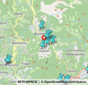 Mappa Via Campasso, 24012 Val Brembilla BG, Italia (2.64357)