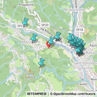Mappa Via Cà Mondora, 24038 Sant'Omobono Terme BG, Italia (0.5275)
