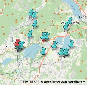 Mappa Via T. Tasso, 23861 Cesana Brianza LC, Italia (3.825)