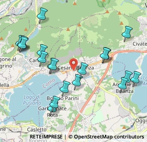 Mappa Via T. Tasso, 23861 Cesana Brianza LC, Italia (2.211)