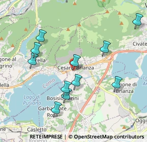 Mappa Via T. Tasso, 23861 Cesana Brianza LC, Italia (1.97273)