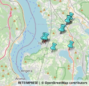 Mappa Via Lombardia, 21027 Ispra VA, Italia (3.09727)