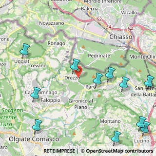 Mappa Via Monterosa, 22020 Colverde CO, Italia (2.97091)