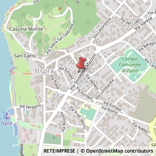 Mappa Via Giuseppe Mazzini, 151, 21027 Ispra, Varese (Lombardia)