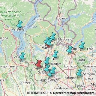 Mappa Via delle Medaglie D'Oro, 21100 Varese VA, Italia (16.03267)