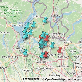 Mappa Via Gilberto Govi, 21100 Varese VA, Italia (11.2495)