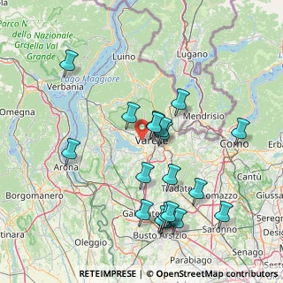 Mappa Via Gilberto Govi, 21100 Varese VA, Italia (15.88579)
