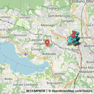 Mappa Via Gilberto Govi, 21100 Varese VA, Italia (2.41077)