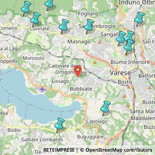 Mappa Via Gilberto Govi, 21100 Varese VA, Italia (3.28364)
