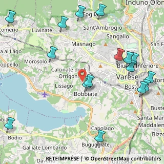 Mappa Via Gilberto Govi, 21100 Varese VA, Italia (2.77563)