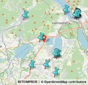 Mappa Strada Statale 36 del Lago di Como e dello Spluga, 23867 Suello LC, Italia (5.7455)