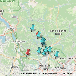 Mappa Via Clozzolo, 24038 Sant'Omobono Terme BG, Italia (6.46636)